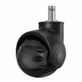 Leise Bürostuhlrollen 5er Set, Gummirollen für Hartböden, 11x22 mm Kompatibel
