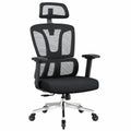 Ergonomischer Bürostuhl mit 4D-Armlehnen und Verstellbarer Sitztiefe für Büro und Gaming