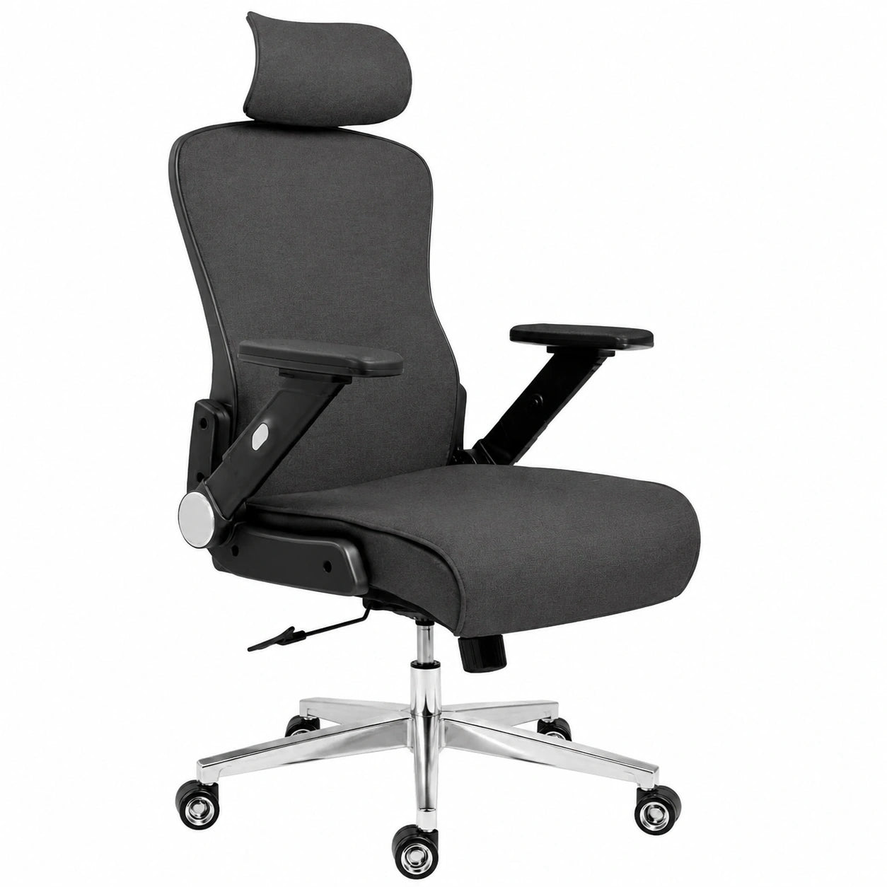 CLOUVOU Ergonomischer Bürostuhl PowerSeat, individuell einstellbar, für Büro und Gaming, bis 200 kg belastbar