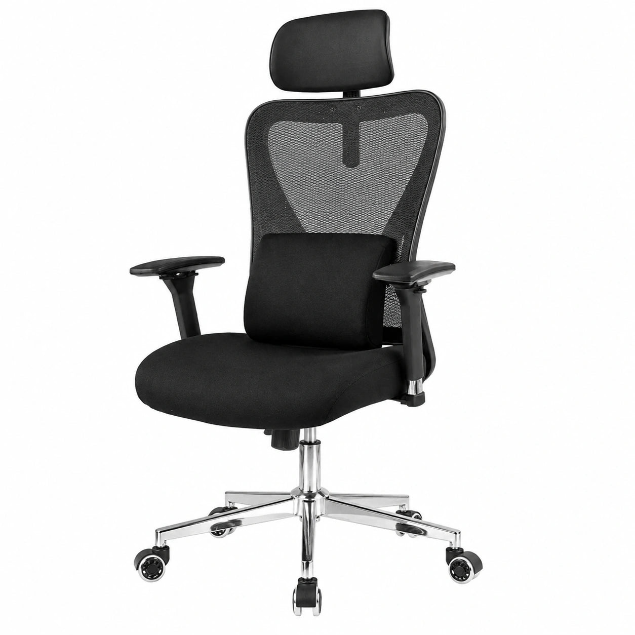 CLOUVOU Ergonomischer Bürostuhl - Individuell Einstellbar, Testsieger 2023, Drehstuhl für Home Office und Gaming, bis 150 kg